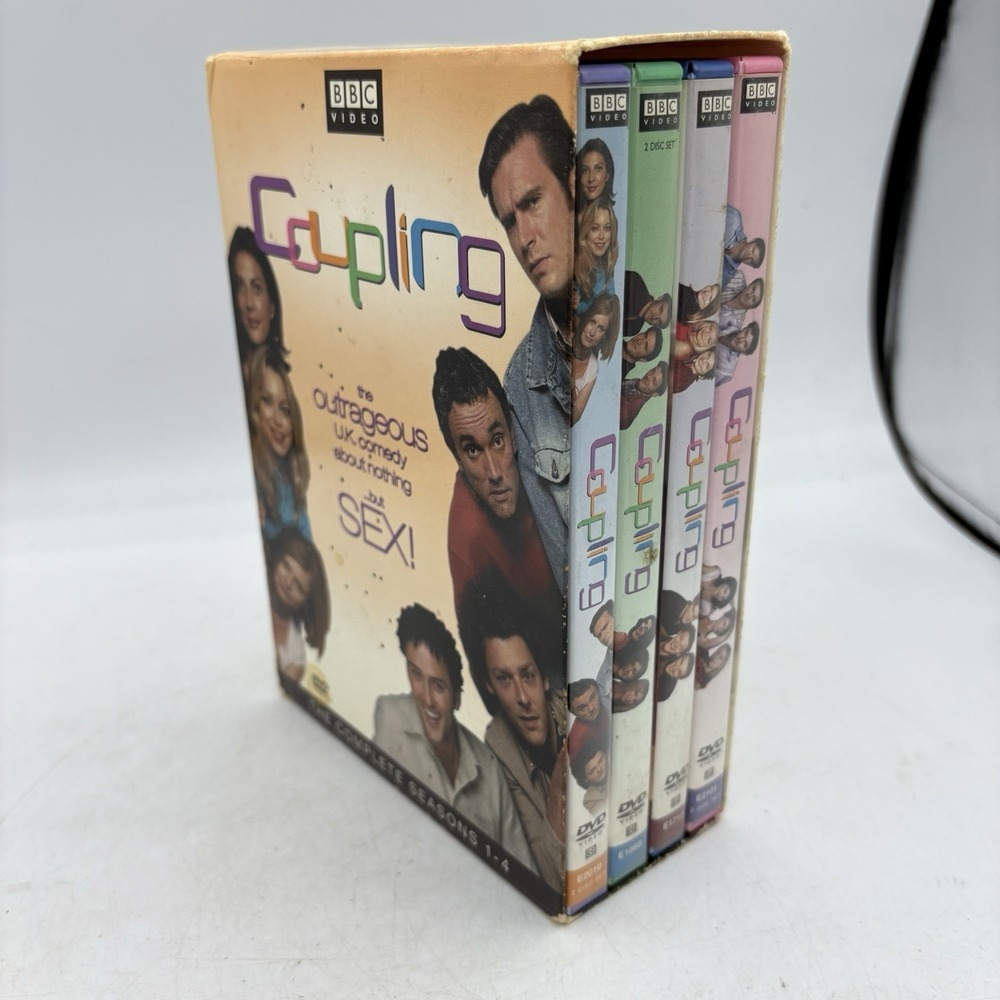 Coupling The Complete Seasons 1 - 4 DVD 7 Disc Box Set BBC Comedy Series